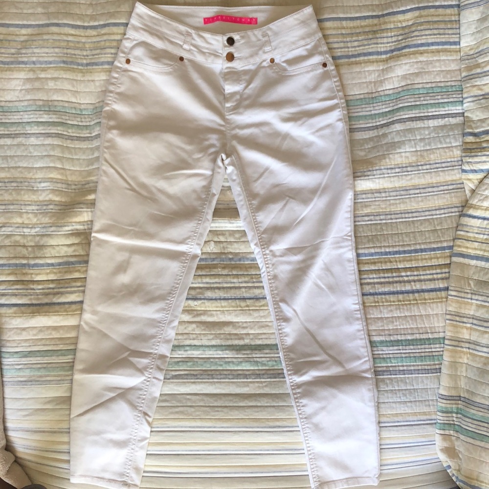 White jeans